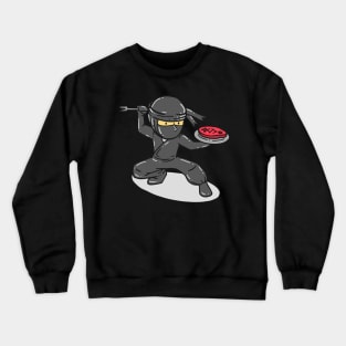 Cool BBQ Meat Dining Ninja Crewneck Sweatshirt